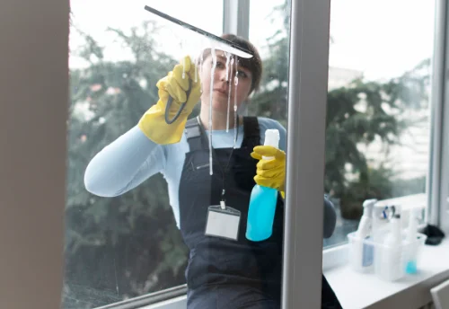 Nettoyage de vitres intérieures et extérieures à Guibeville